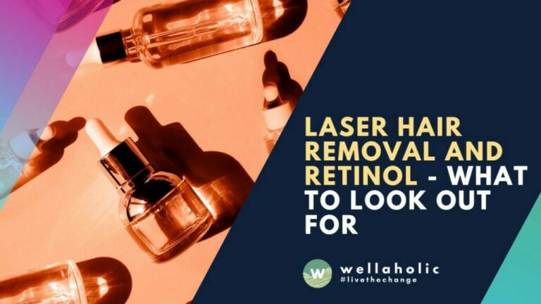 Épilation au laser et rétinol