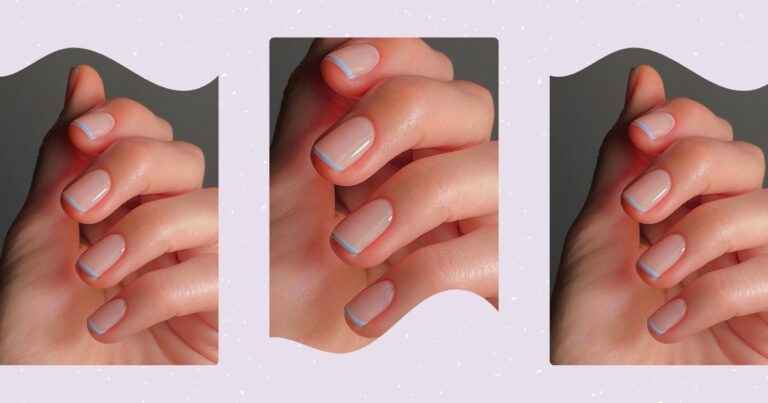 Ongles français colorés que nous aimons