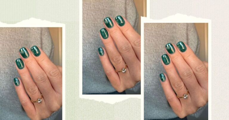 Vous aimez les ongles verts ?  Voici des idées à montrer à votre manucure