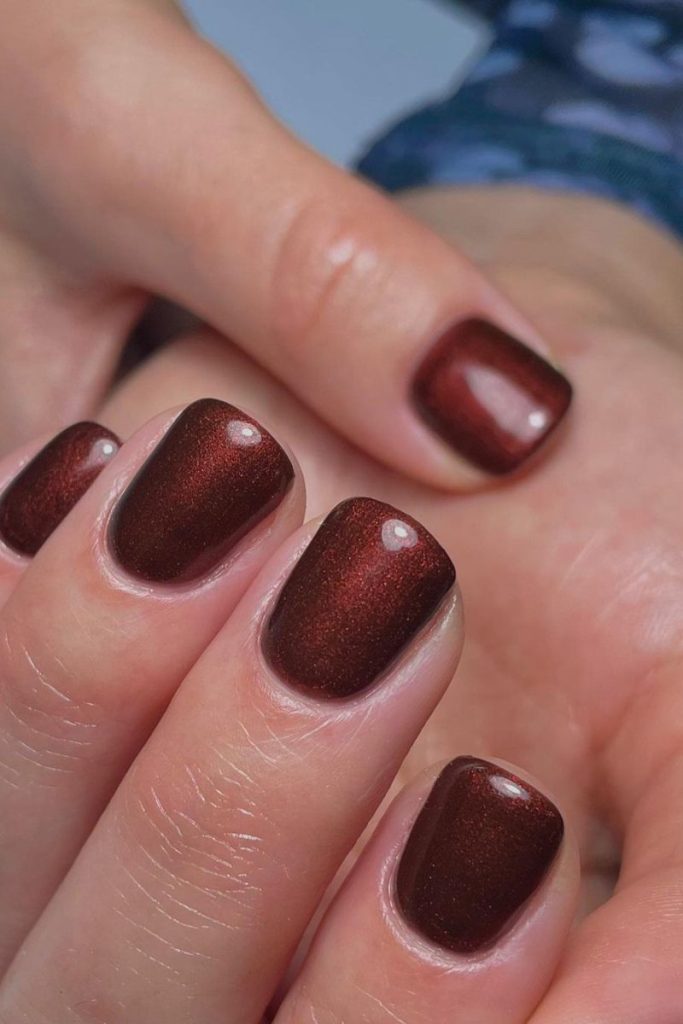 idées d'ongles rouges