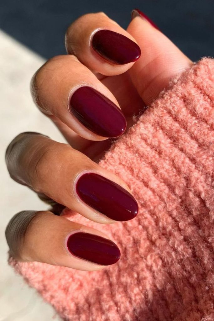 idées d'ongles rouges