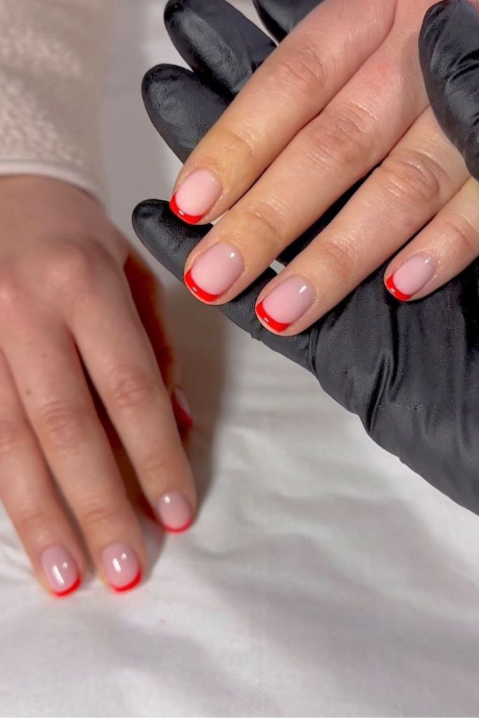 Idées d'ongles de vacances – Conseils français rouges