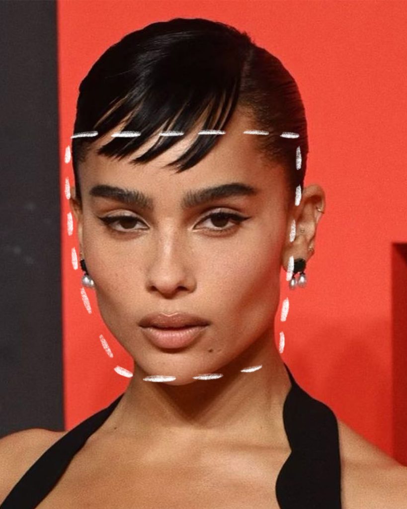 coupes de cheveux pour la forme du visage