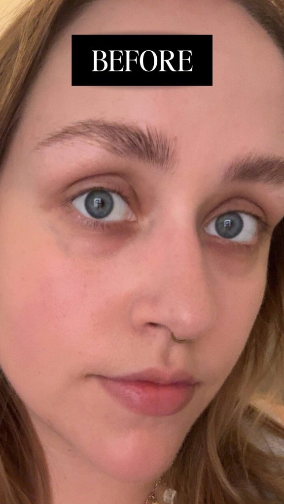 crème teintée illuminatrice pour les yeux