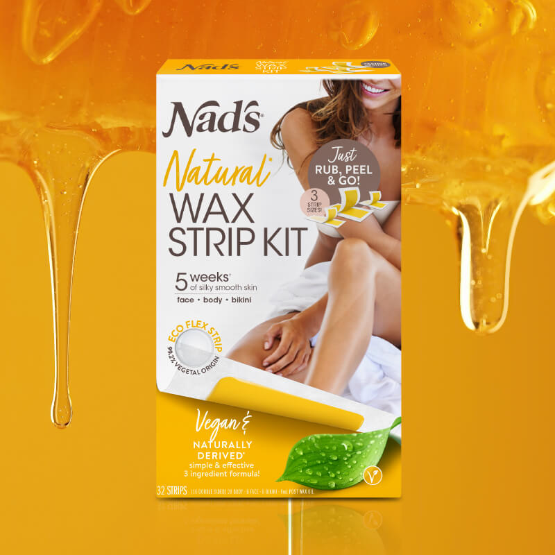Beauté durable: Kit de bande de cire d'épilation naturelle de NAD de NAD | Jour de la terre Beauté durable: Kit de bande de cire d'épilation naturelle de NAD de NAD | Jour de la terre