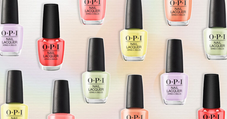 Les couleurs de vernis à ongles OPI que nous portons tout l'été